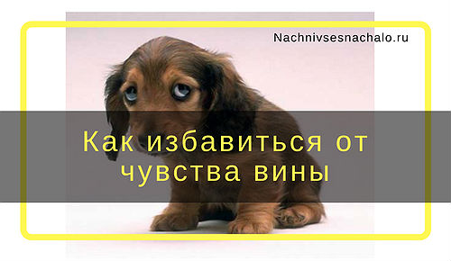 чувствую постоянную вину
